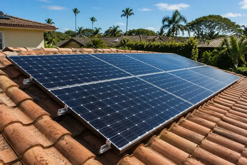 Installation de panneaux solaires à Genay